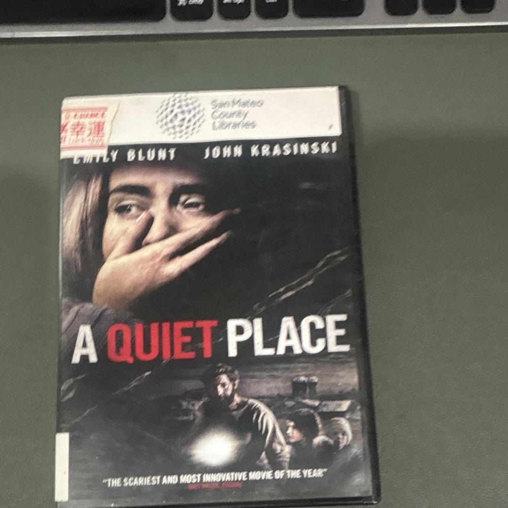 A Quiet Place DVD Emily Blunt John Krasinski Directed by John Krasinski